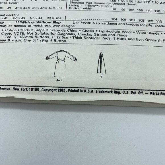 Vintage 70s 80s 90s Lot of 5 Sewing Patterns Women's Skirts Tops Jackets Dresses - Picture 16 of 16